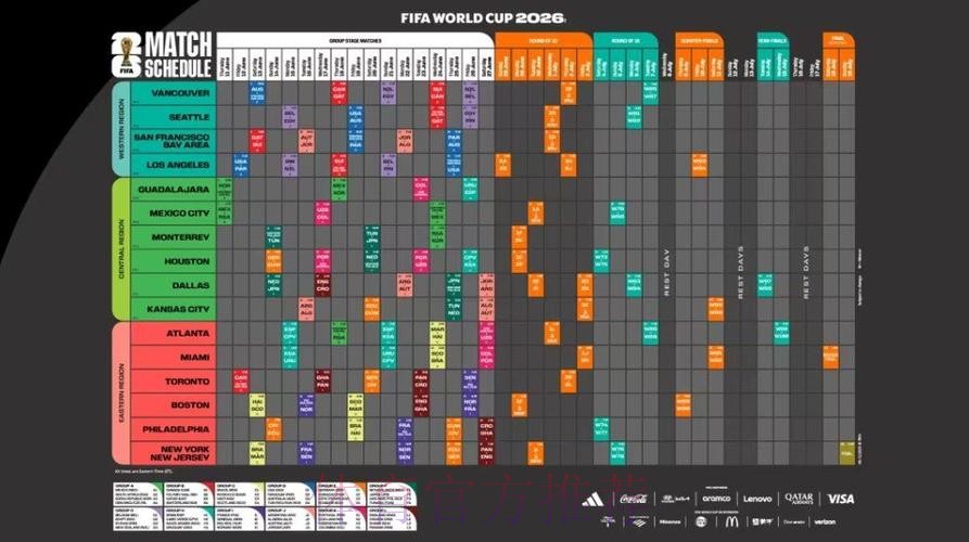 2026世界杯完整赛程实时更新观看指南直播平台